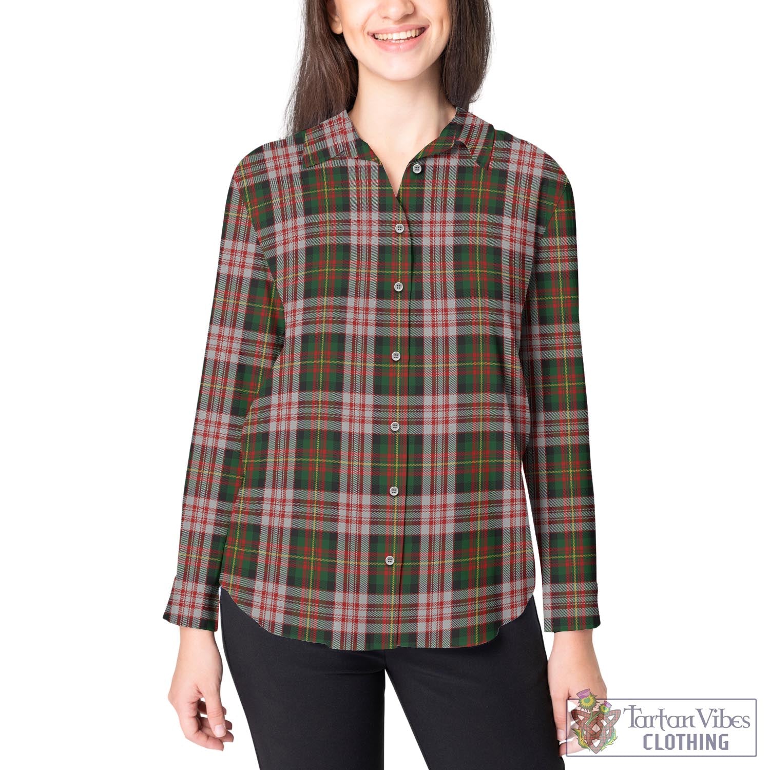 Carnegie Dress Tartan Womens Casual Shirt