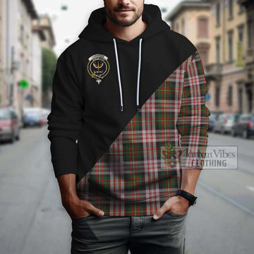 Carnegie Dress Tartan Hoodie with Family Crest and Military Logo Style