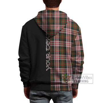 Carnegie Dress Tartan Hoodie with Family Crest and Half Of Me Style