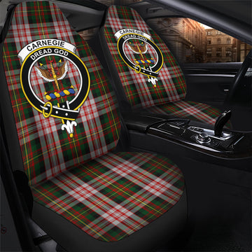 Carnegie Dress Tartan Car Seat Cover with Family Crest