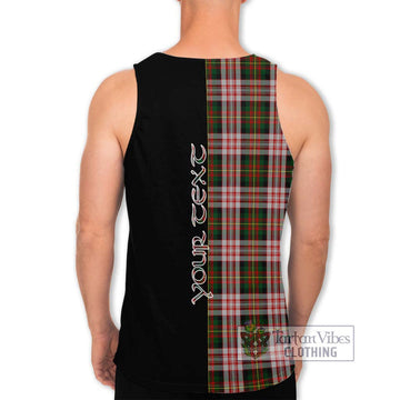 Carnegie Dress Tartan Men's Tank Top with Family Crest and Half Of Me Style