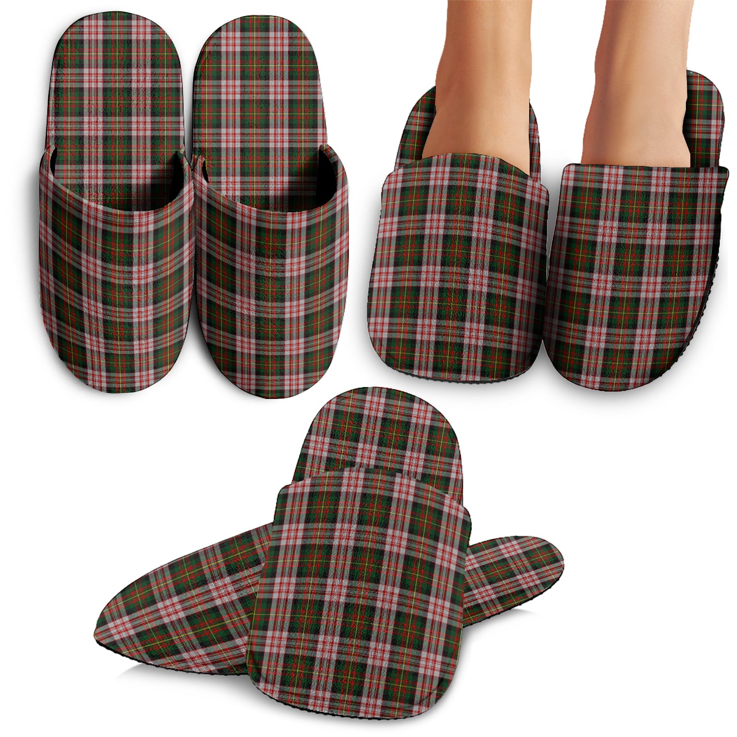 Carnegie Dress Tartan Home Slippers - Tartanvibesclothing