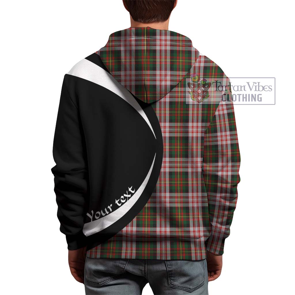 Tartan Vibes Clothing Carnegie Dress Tartan Hoodie with Family Crest Circle Style