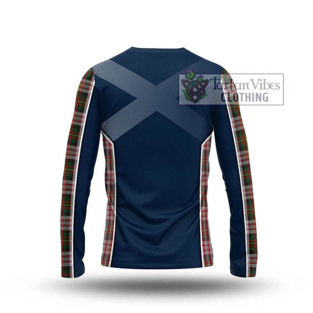 Carnegie Dress Tartan Long Sleeve T-Shirt with Family Crest and Lion Rampant Vibes Sport Style - Tartan Vibes Clothing