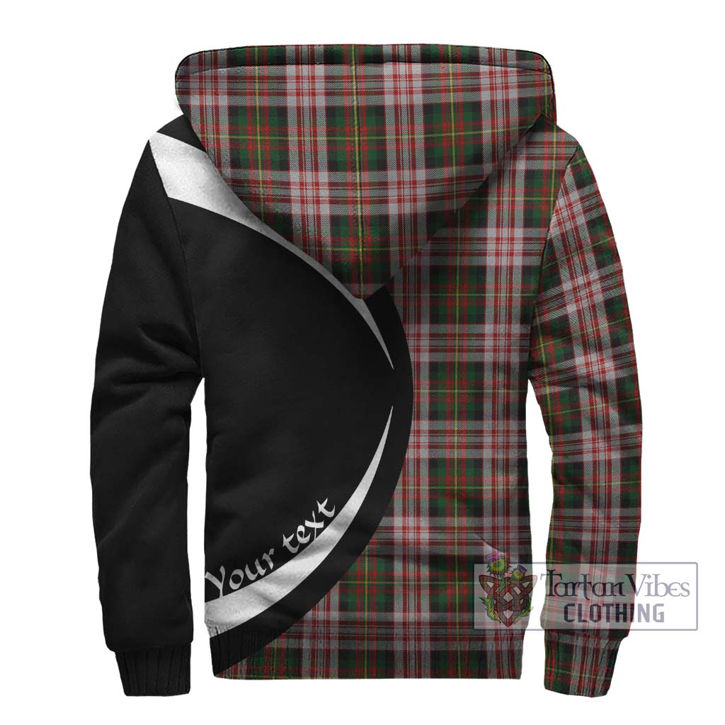 Carnegie Dress Tartan Sherpa Hoodie with Family Crest Circle Style - Tartan Vibes Clothing