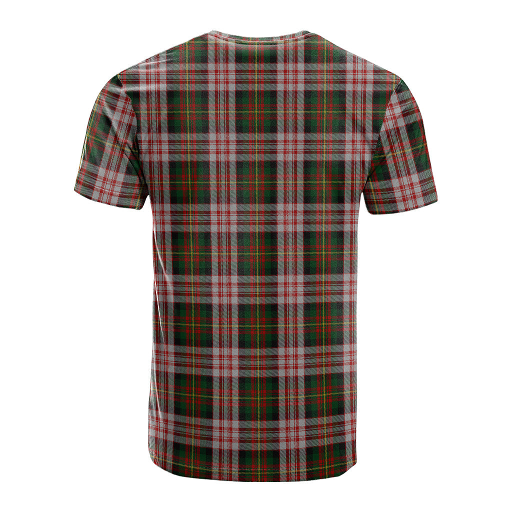 Carnegie Dress Tartan T-Shirt with Family Crest - Tartan Vibes Clothing