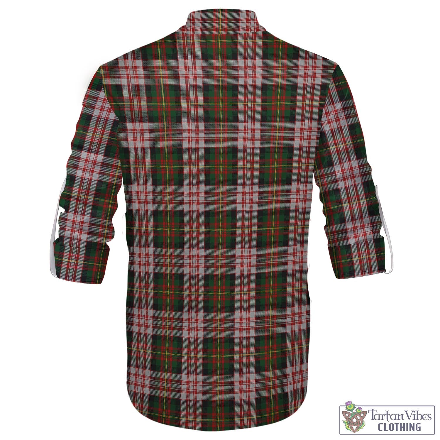 Tartan Vibes Clothing Carnegie Dress Tartan Men's Scottish Traditional Jacobite Ghillie Kilt Shirt