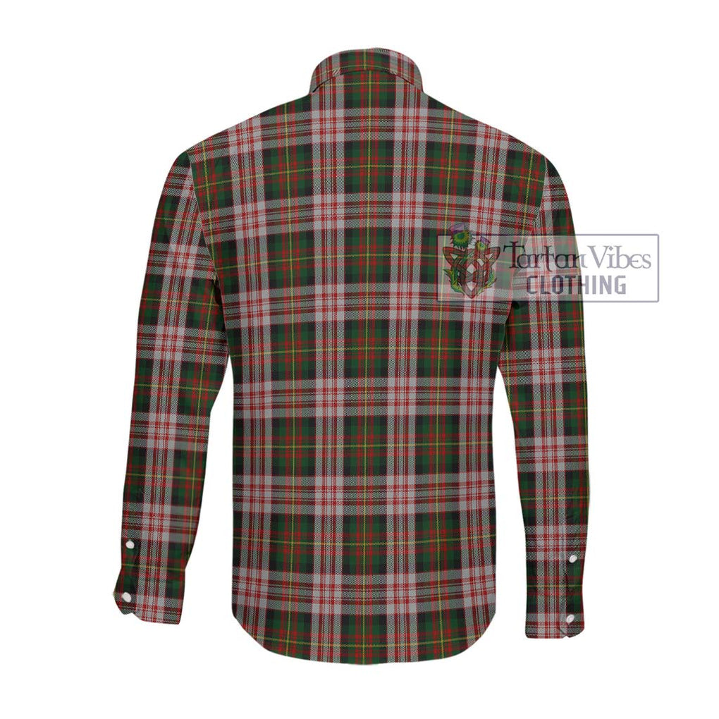 Carnegie Dress Tartan Long Sleeve Button Shirt with Family Crest DNA In Me Style - Tartanvibesclothing Shop