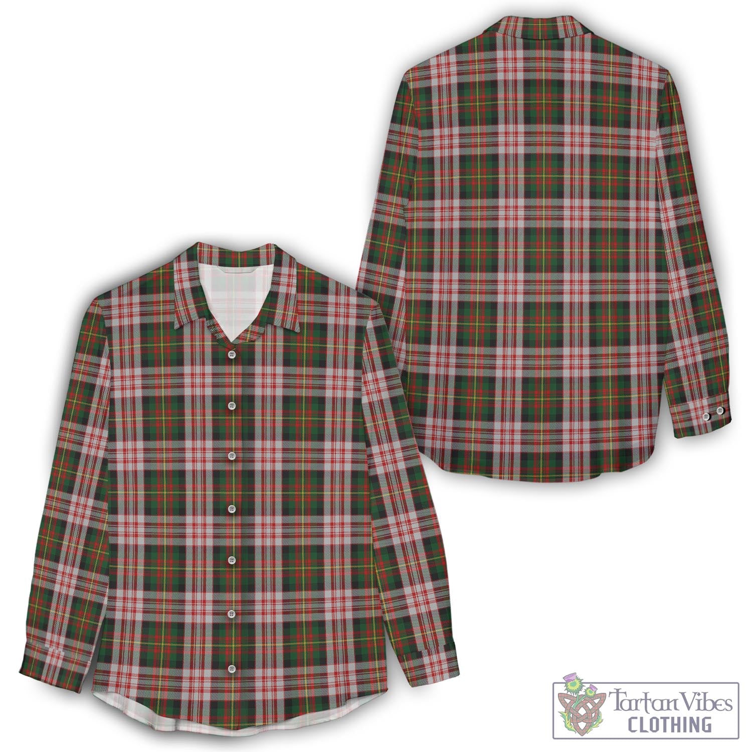 Carnegie Dress Tartan Womens Casual Shirt