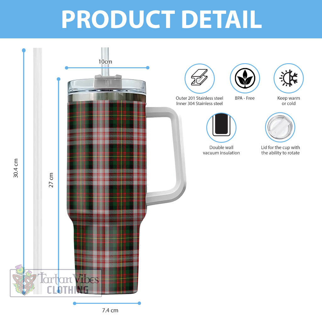 Tartan Vibes Clothing Carnegie Dress Tartan Tumbler with Handle