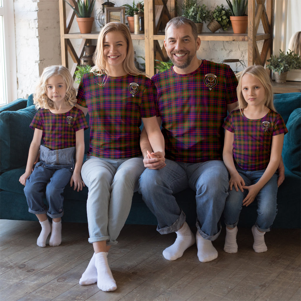 Carnegie Modern Tartan T-Shirt with Family Crest Kid's Shirt - Tartan Vibes Clothing