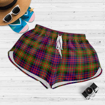 Carnegie Modern Tartan Womens Shorts