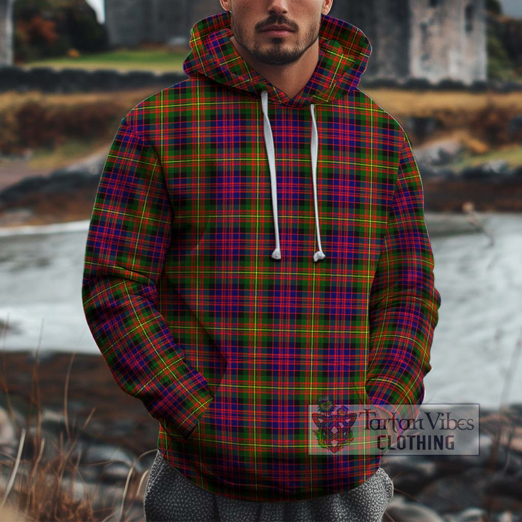 Carnegie Modern Tartan Cotton Hoodie Pullover Hoodie XS - Tartan Vibes Clothing