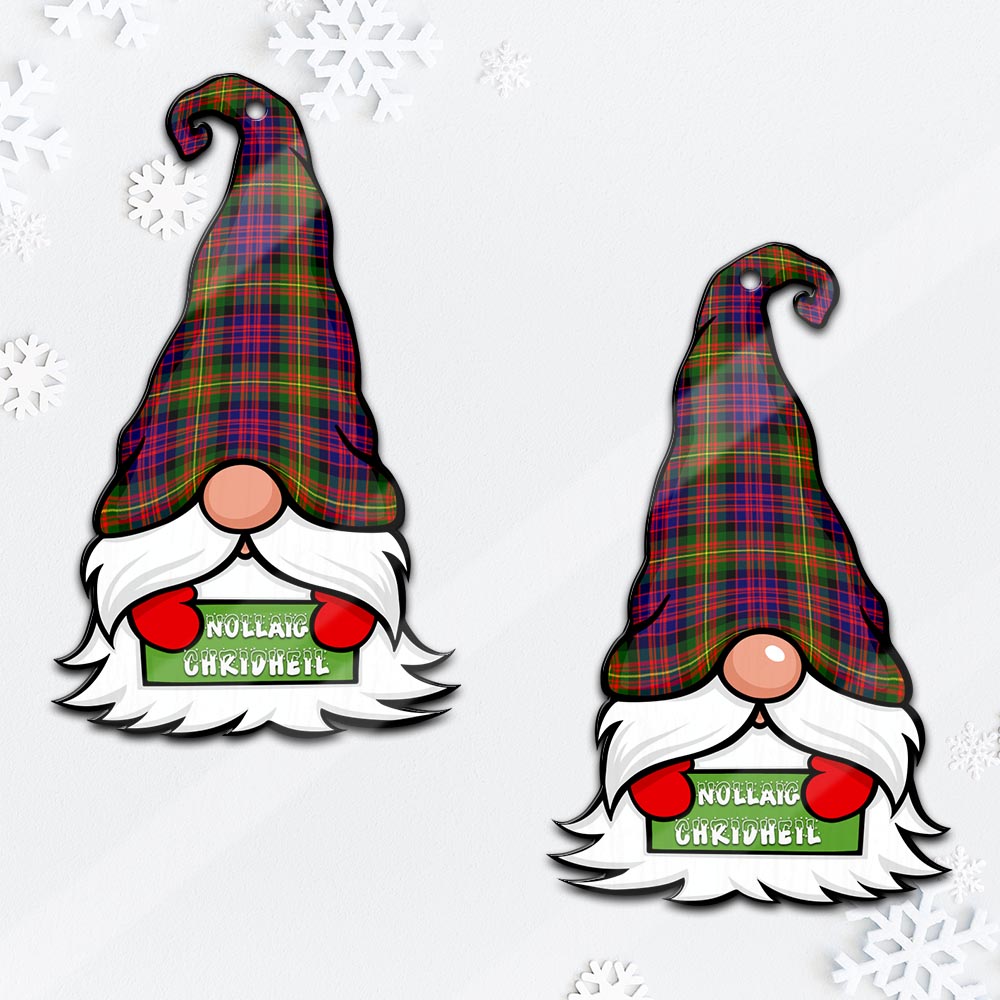 Carnegie Modern Gnome Christmas Ornament with His Tartan Christmas Hat - Tartan Vibes Clothing