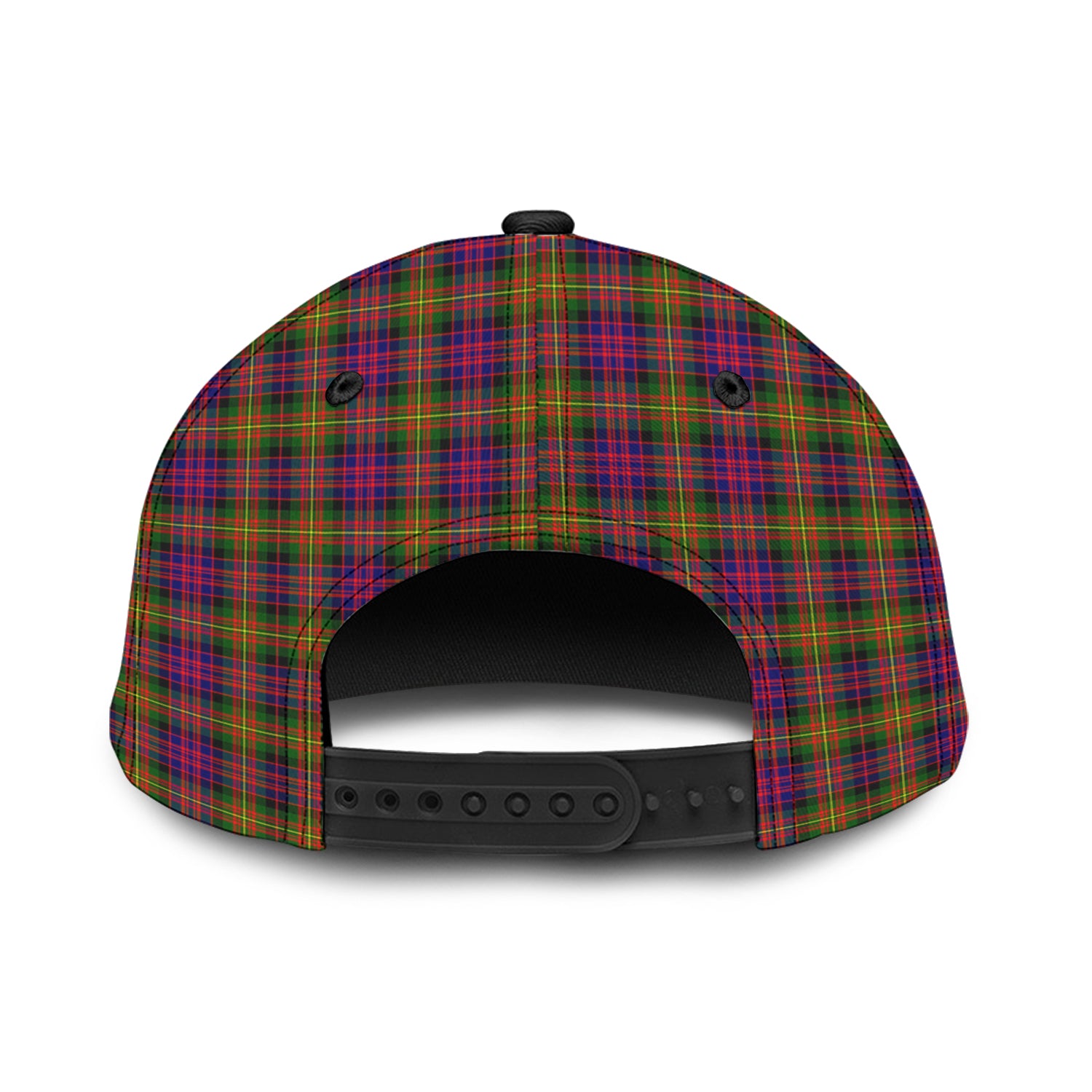 Carnegie Modern Tartan Classic Cap with Family Crest - Tartan Vibes Clothing