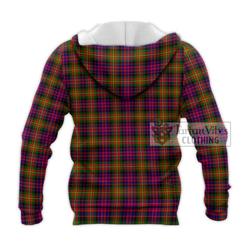 Carnegie Modern Tartan Knitted Hoodie with Family Crest DNA In Me Style