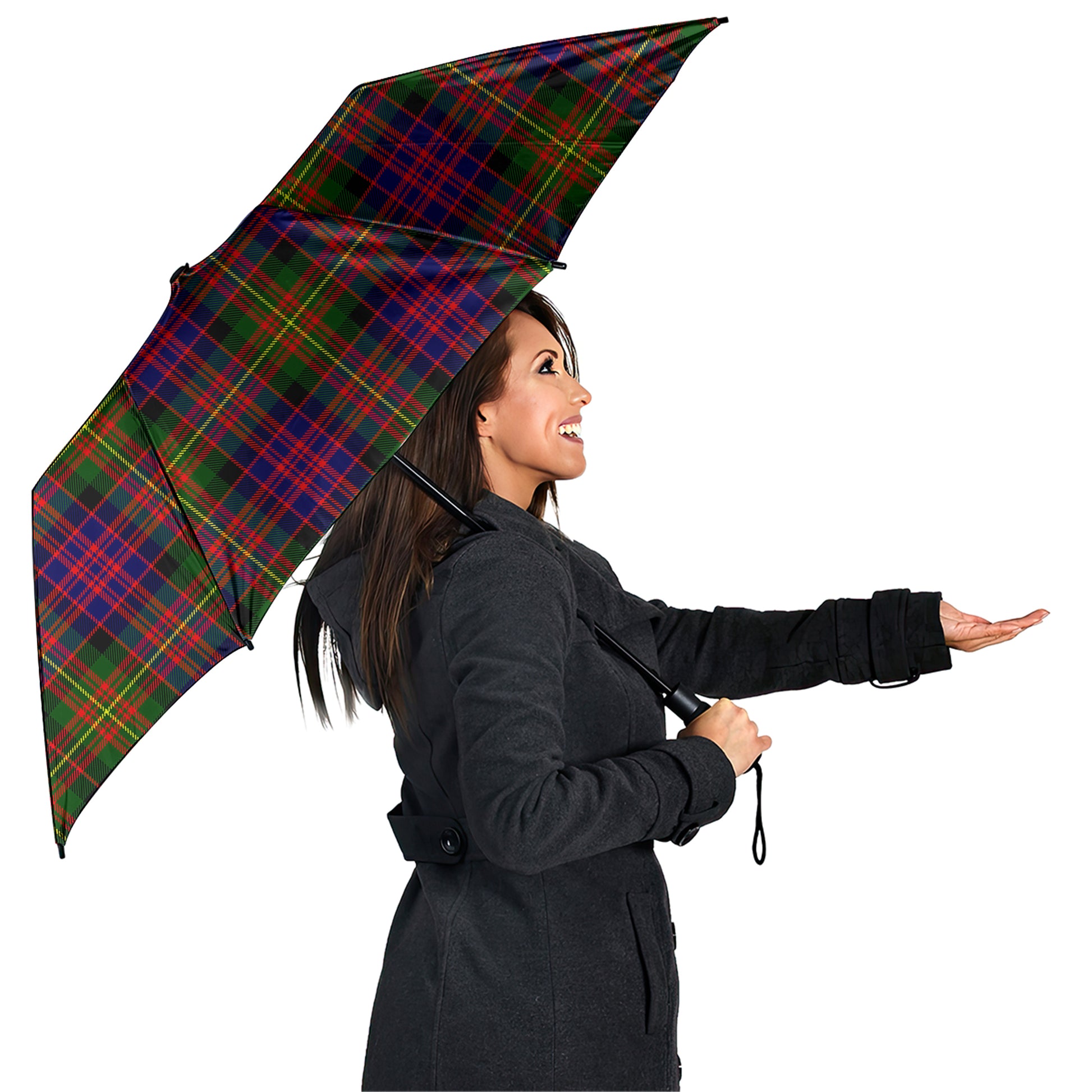 Carnegie Modern Tartan Umbrella - Tartanvibesclothing