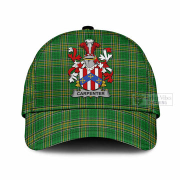 Carpenter Irish Clan Tartan Classic Cap with Coat of Arms