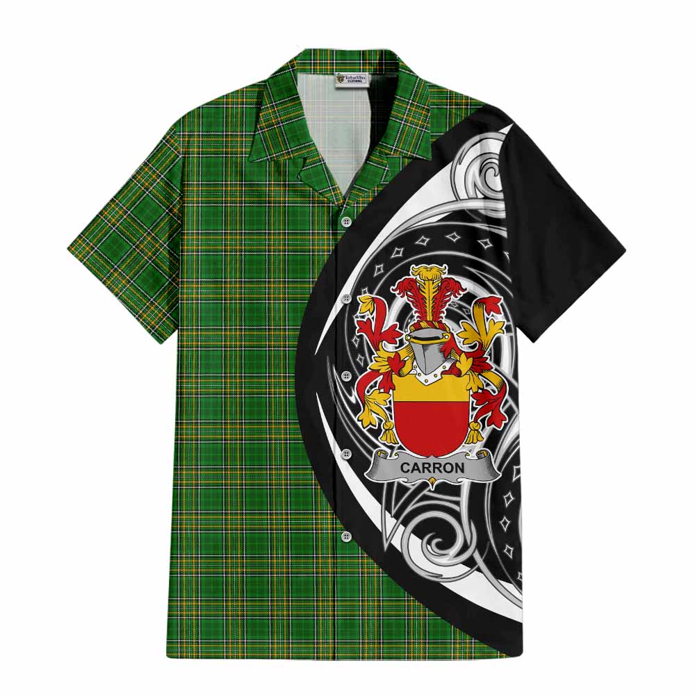 Carron Irish Clan Hawaiian Shirt Celtic Circle Style Kid - Tartan Vibes Clothing