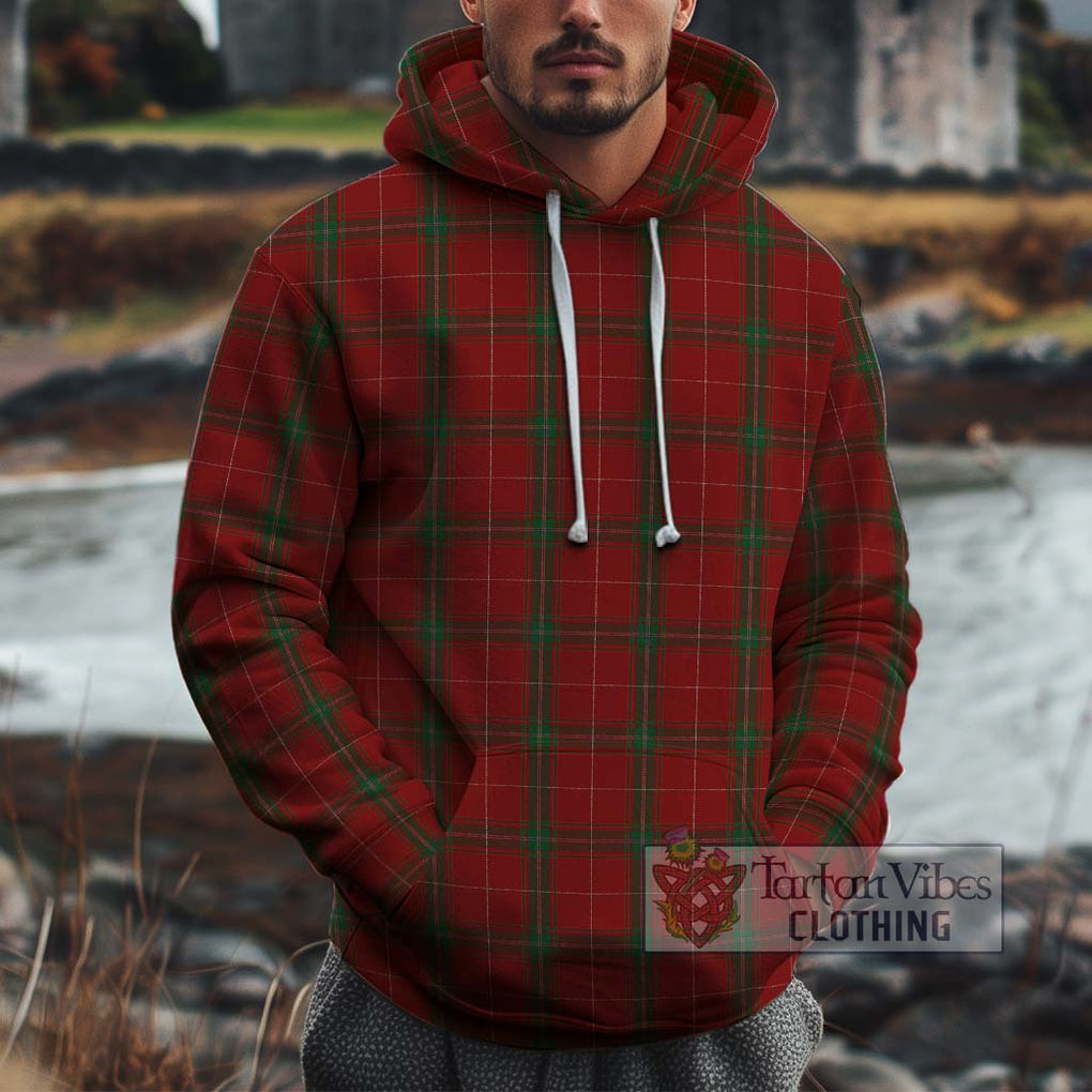 Carruthers Tartan Cotton Hoodie Pullover Hoodie XS - Tartan Vibes Clothing