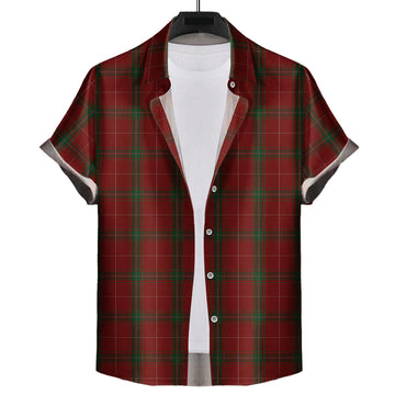 Carruthers Tartan Short Sleeve Button Down Shirt