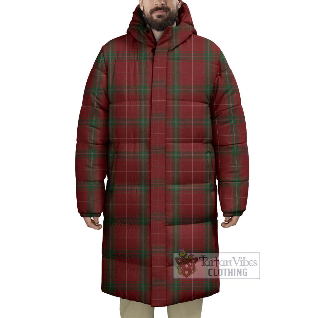 Tartan Vibes Clothing Carruthers Tartan Long Down Jacket