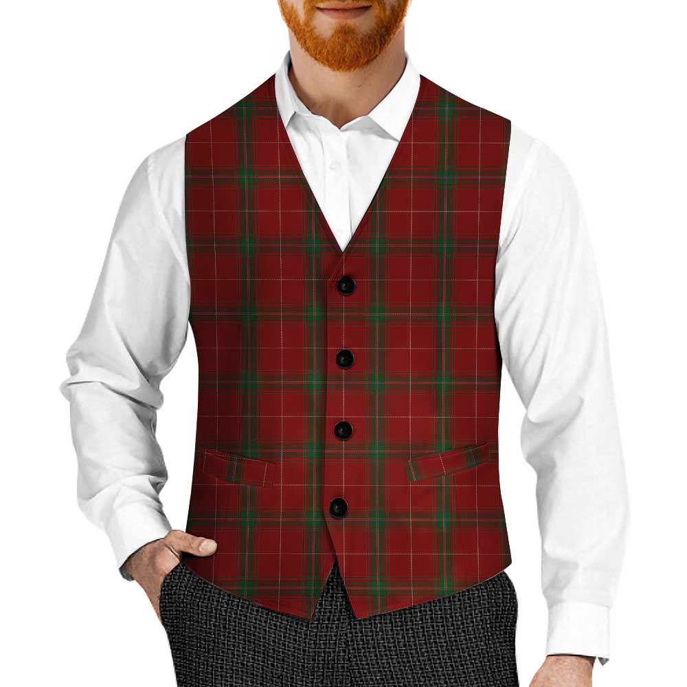 Tartan Vibes Clothing Carruthers Tartan Men's Sleeveless Suit Vest