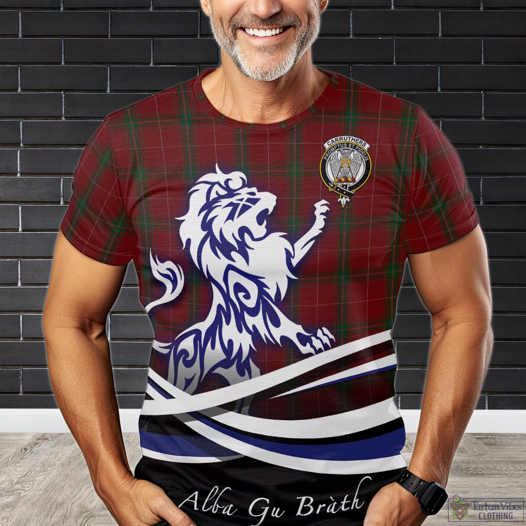 carruthers-tartan-t-shirt-with-alba-gu-brath-regal-lion-emblem