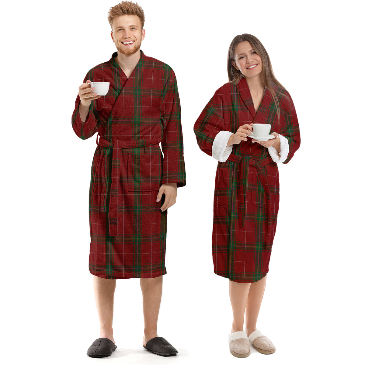 Carruthers Tartan Bathrobe Unisex S - Tartan Vibes Clothing