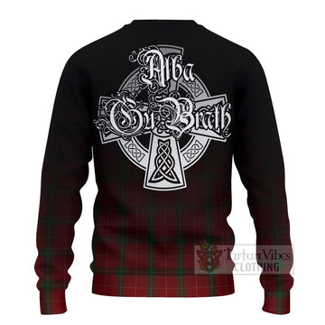 Carruthers Tartan Ugly Sweater Featuring Alba Gu Brath Family Crest Celtic Inspired