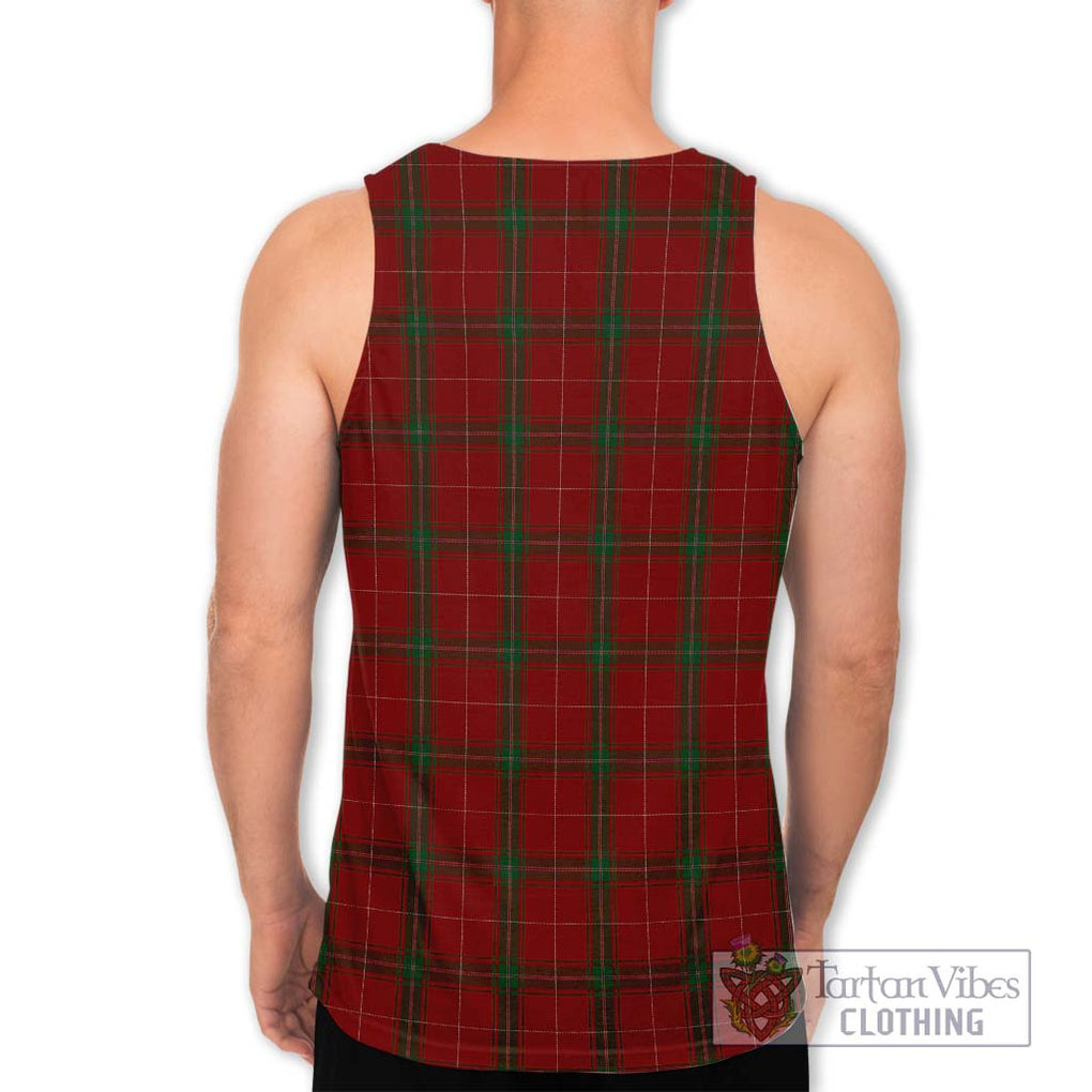 Carruthers Tartan Men's Tank Top with Family Crest DNA In Me Style - Tartanvibesclothing Shop