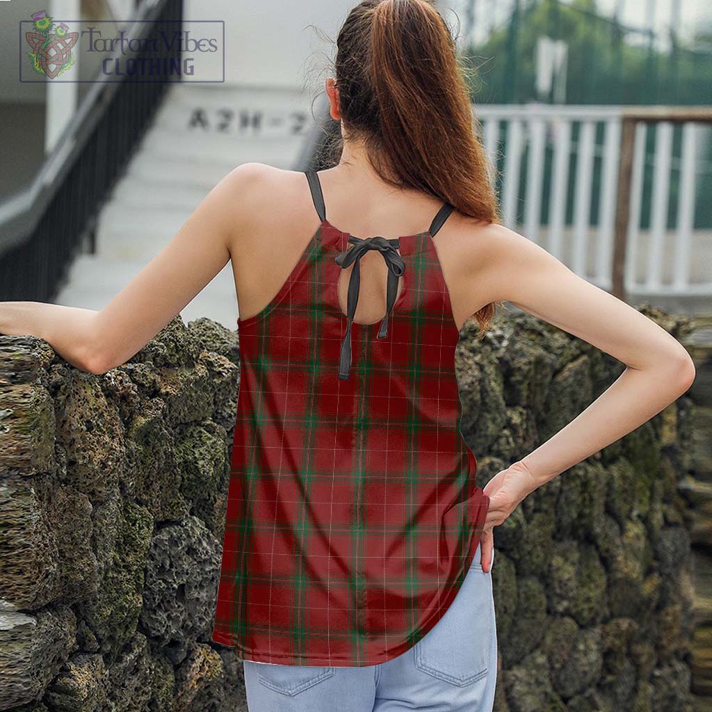 Tartan Vibes Clothing Carruthers Tartan Loose Halter Neck Camisole