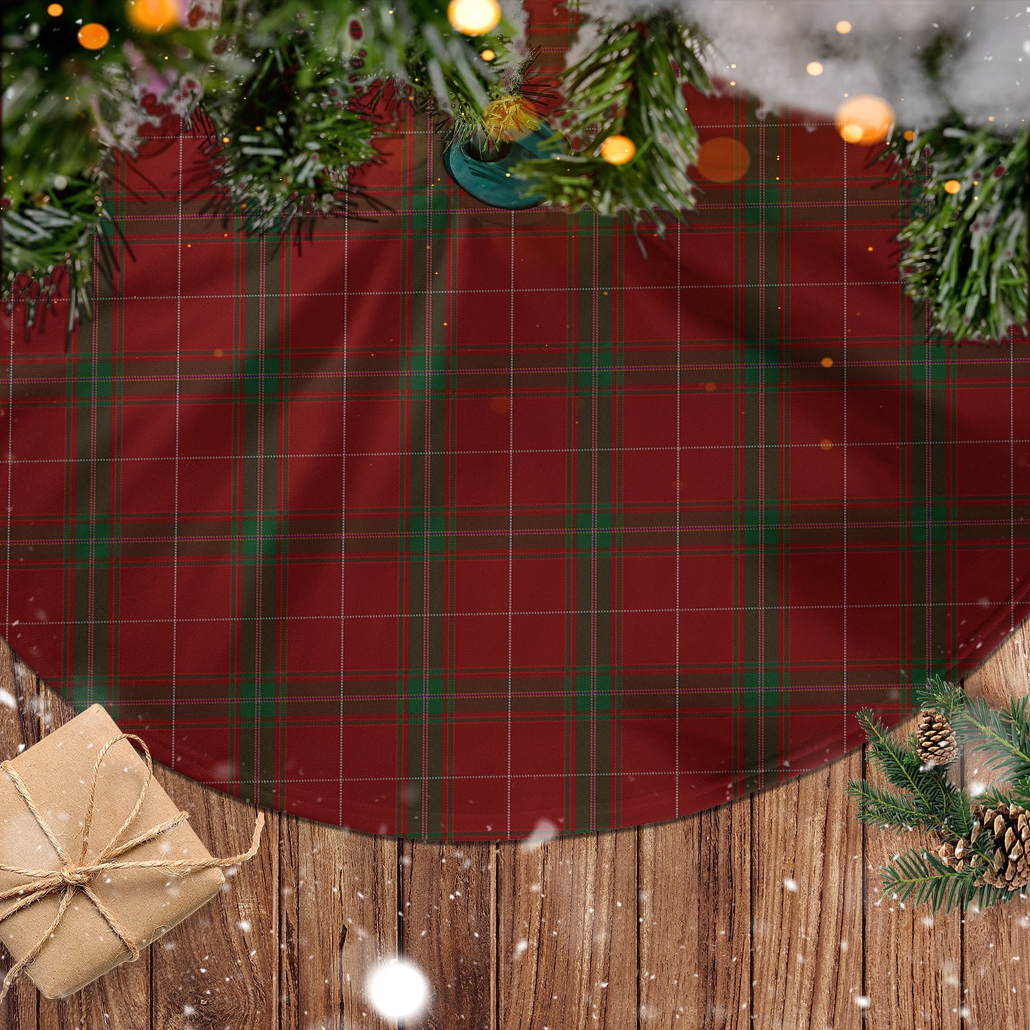 Carruthers Tartan Christmas Tree Skirt - Tartanvibesclothing