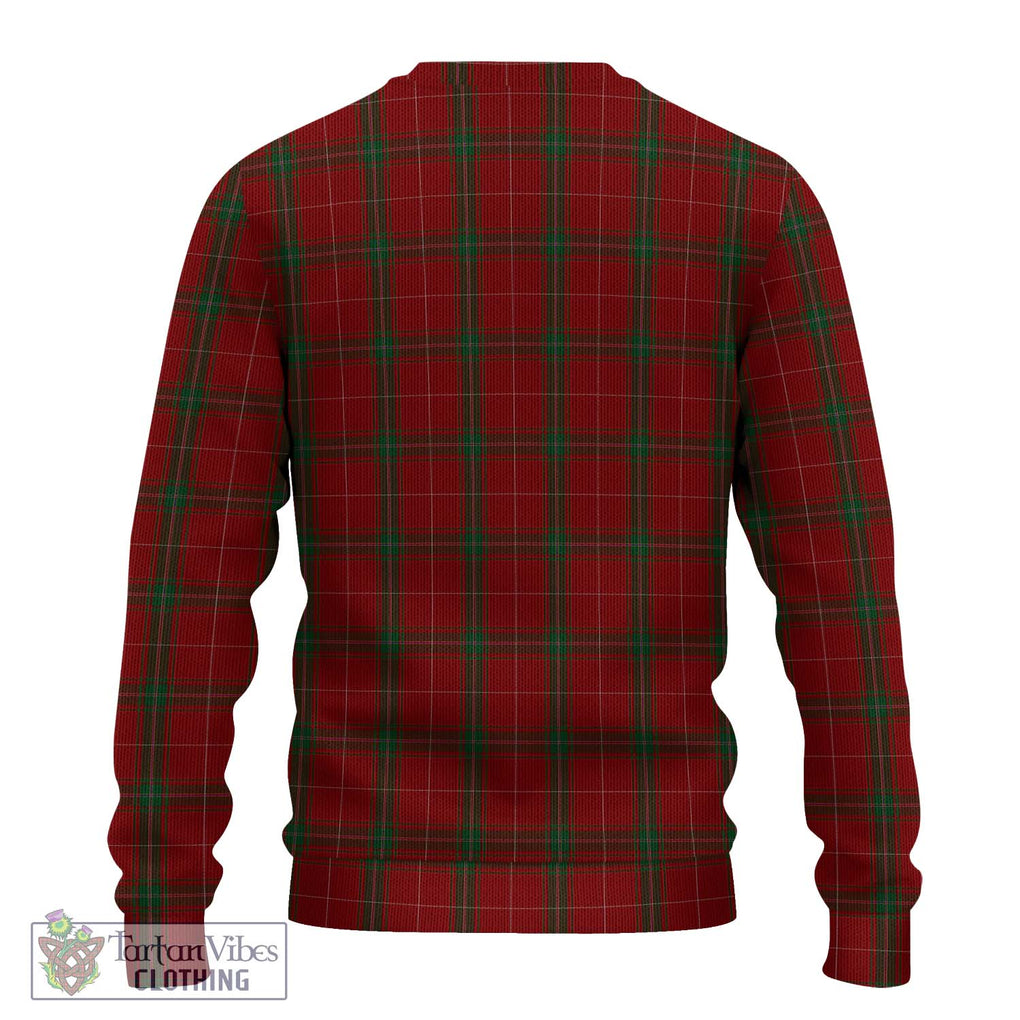 Carruthers Tartan Knitted Sweater with Family Crest DNA In Me Style - Tartanvibesclothing Shop