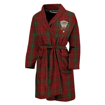 Carruthers Tartan Bathrobe with Family Crest