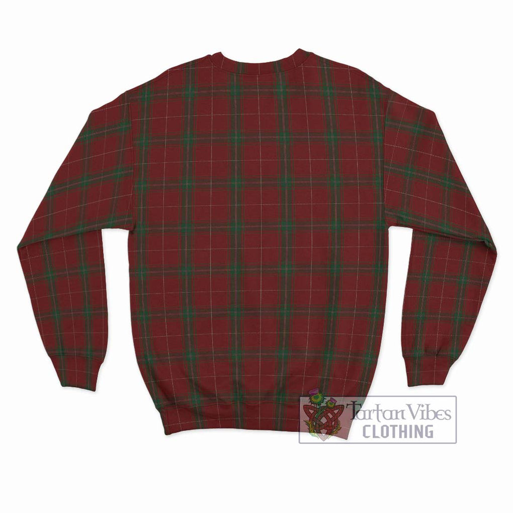 Carruthers Tartan Sweatshirt with Family Crest DNA In Me Style - Tartanvibesclothing Shop