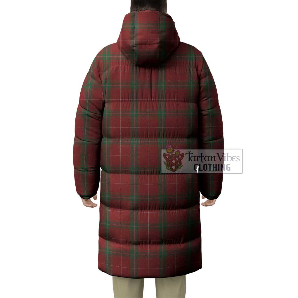 Tartan Vibes Clothing Carruthers Tartan Long Down Jacket