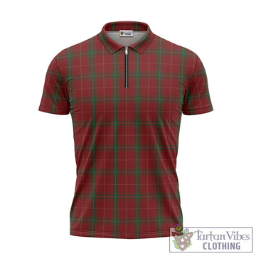 Carruthers Tartan Zipper Polo Shirt