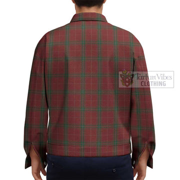 Carruthers Tartan Unisex Lapel Cotton Jacket