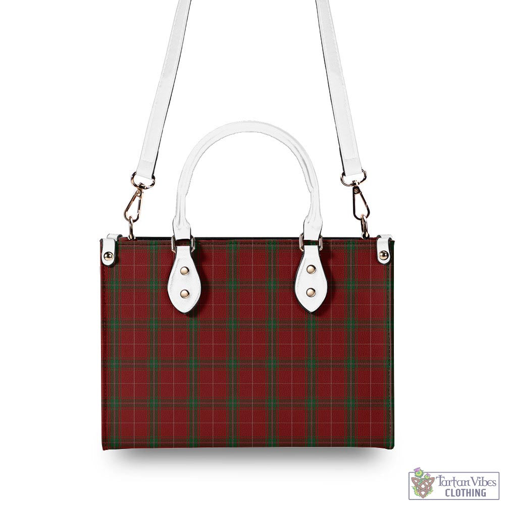 Tartan Vibes Clothing Carruthers Tartan Luxury Leather Handbags