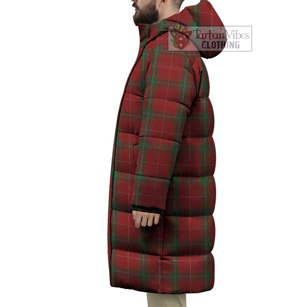 Tartan Vibes Clothing Carruthers Tartan Long Down Jacket