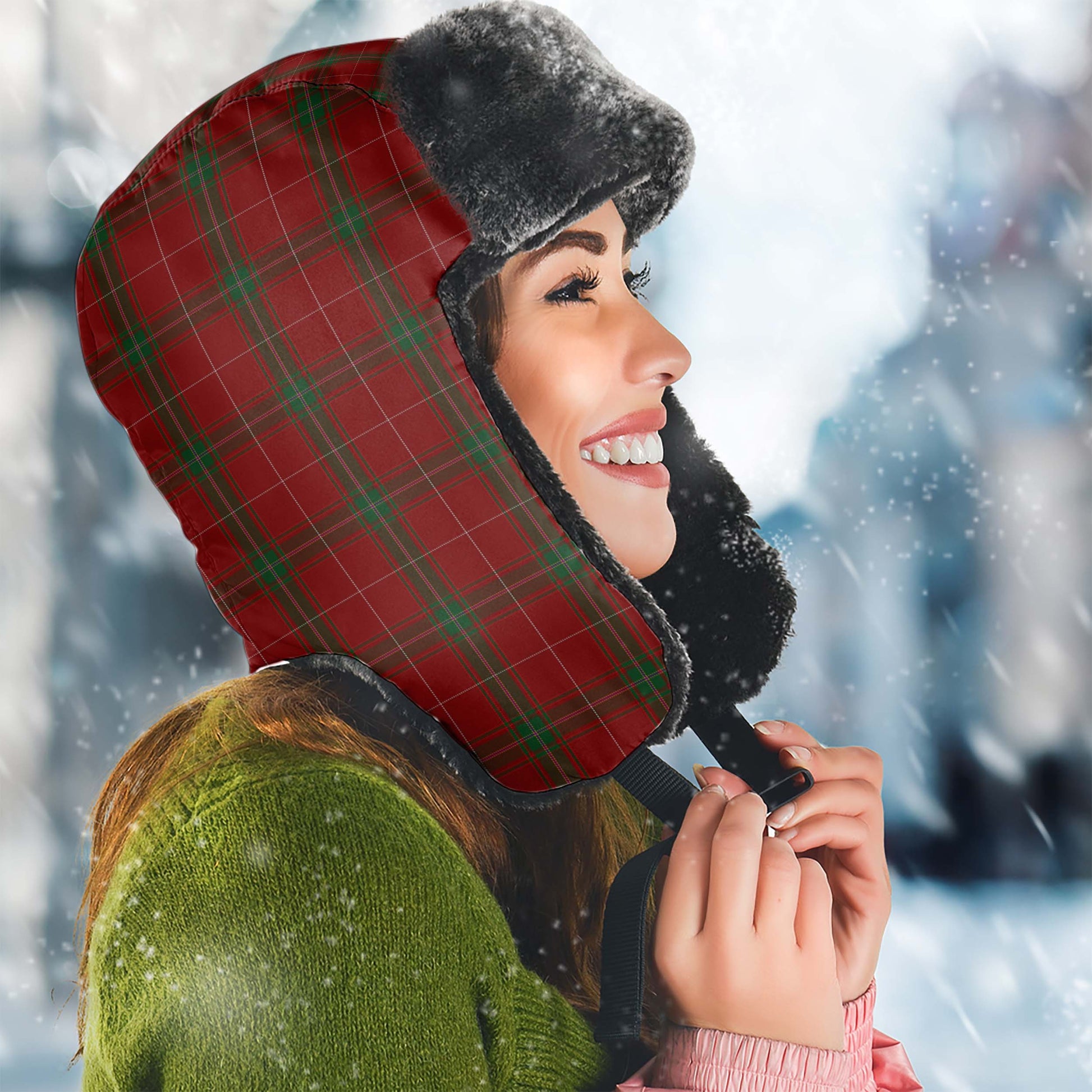 Carruthers Tartan Winter Trapper Hat - Tartanvibesclothing