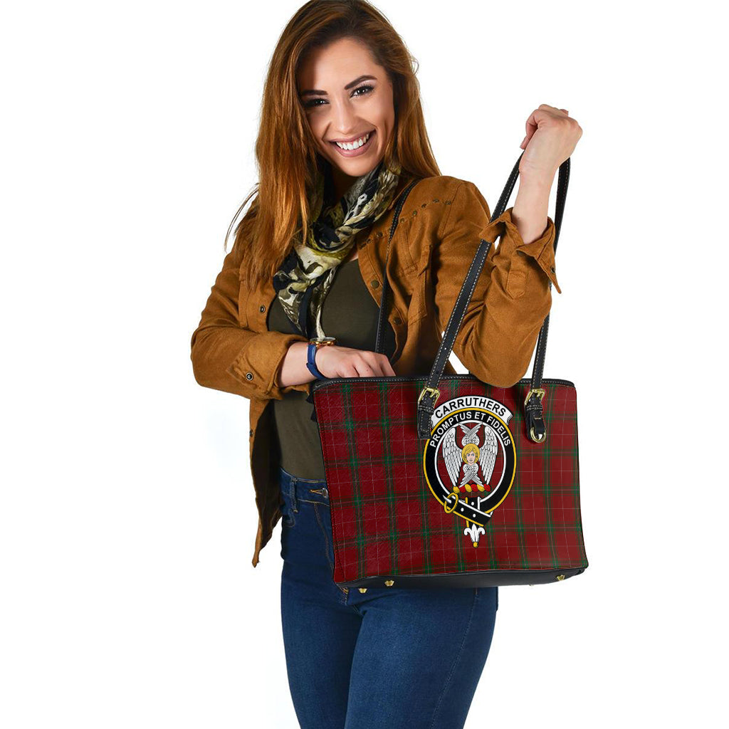 carruthers-tartan-leather-tote-bag-with-family-crest