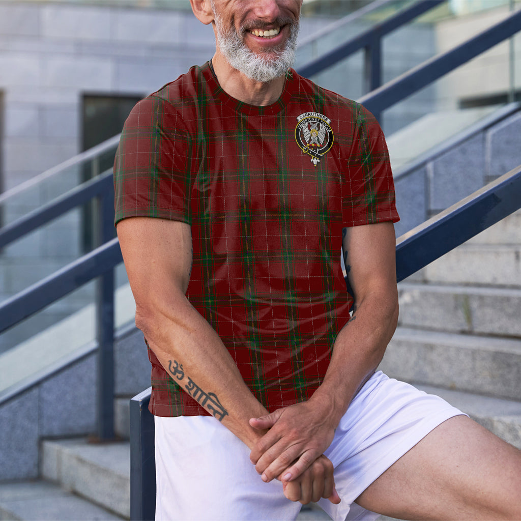 Carruthers Tartan T-Shirt with Family Crest - Tartan Vibes Clothing