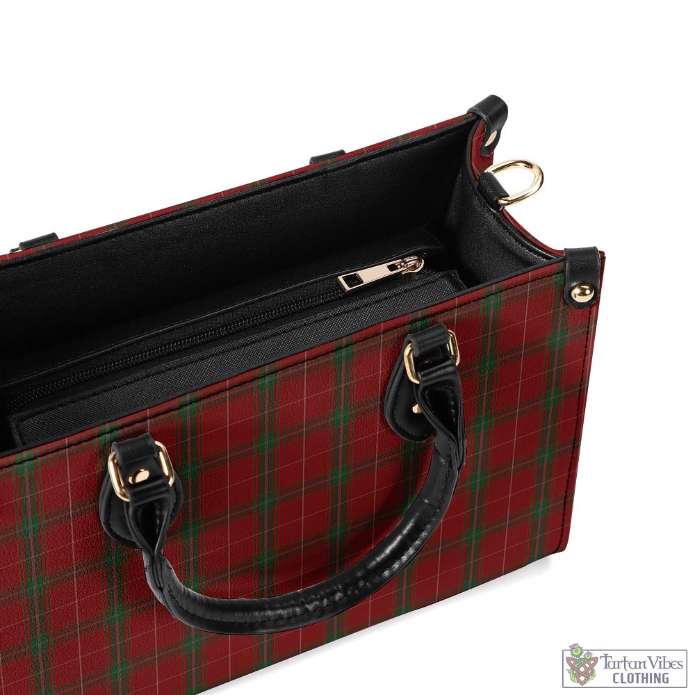 Tartan Vibes Clothing Carruthers Tartan Luxury Leather Handbags