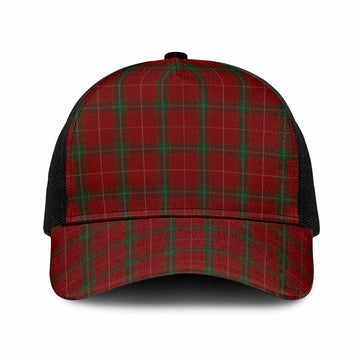 Carruthers Tartan Mesh Trucker Cap One Size (Adjustable) Black - Tartan Vibes Clothing