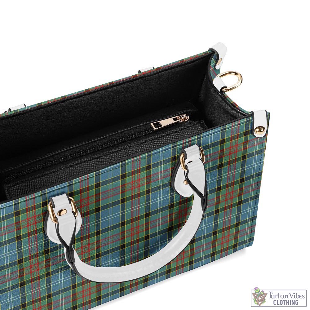 Tartan Vibes Clothing Cathcart Tartan Luxury Leather Handbags