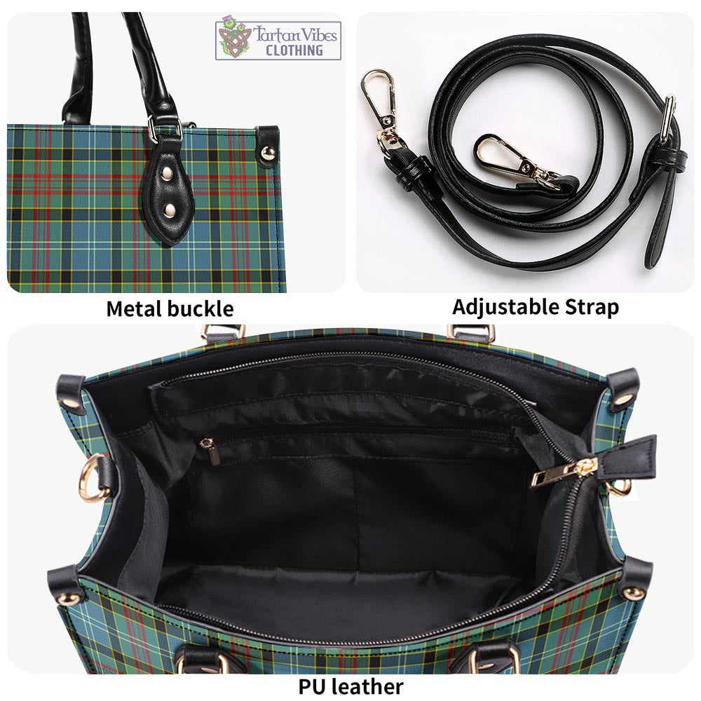 Tartan Vibes Clothing Cathcart Tartan Luxury Leather Handbags