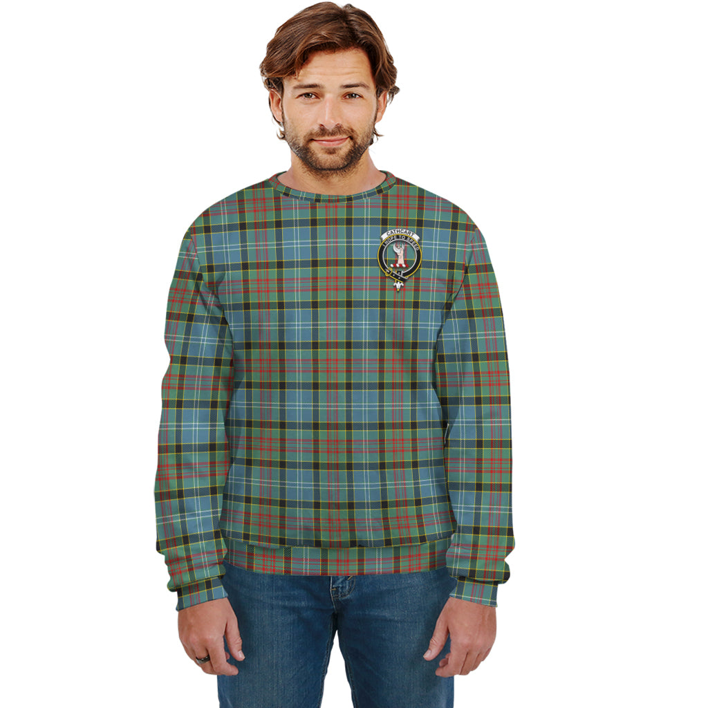 Cathcart Tartan Sweatshirt with Family Crest Unisex - Tartan Vibes Clothing