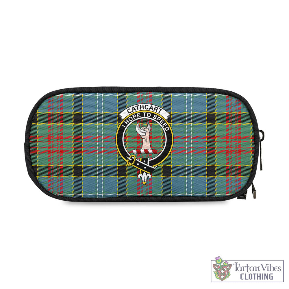 Tartan Vibes Clothing Cathcart Tartan Pen and Pencil Case with Family Crest